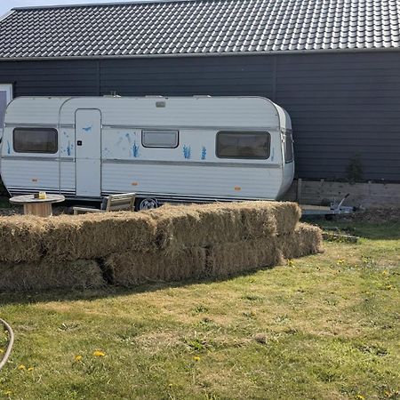 Caravan Zee By Bnb De Kapitein 't Horntje Esterno foto