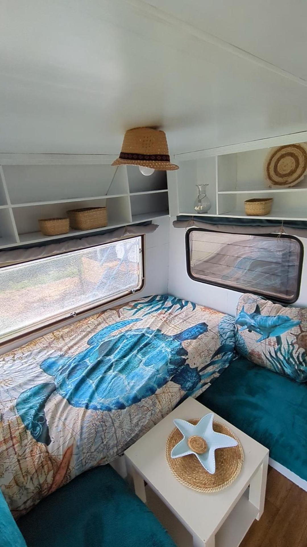 Caravan Zee By Bnb De Kapitein 't Horntje Esterno foto
